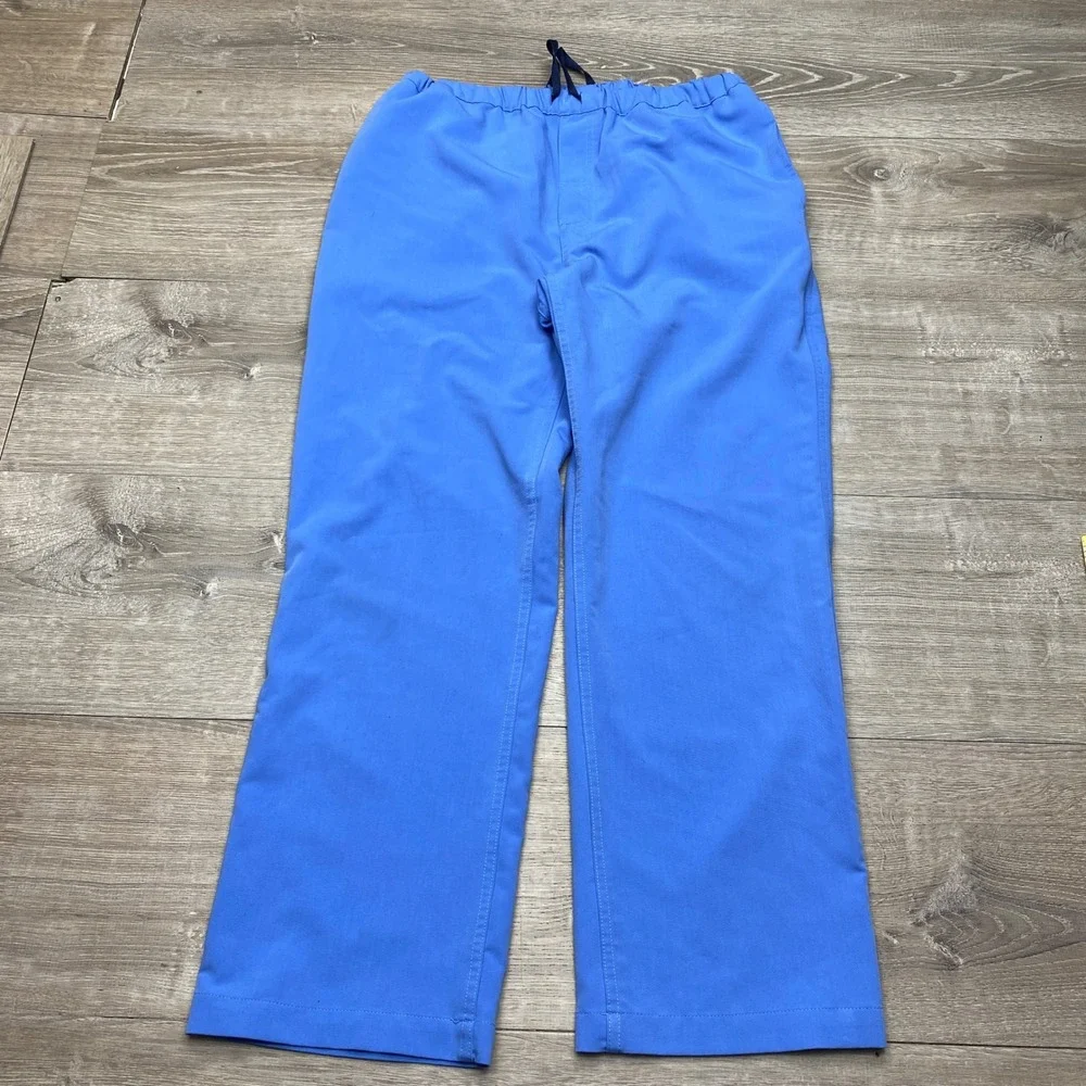 Figs Scrub Pants Technical Collection Mens‎ M/S Blue Polyester Blend FM4500S